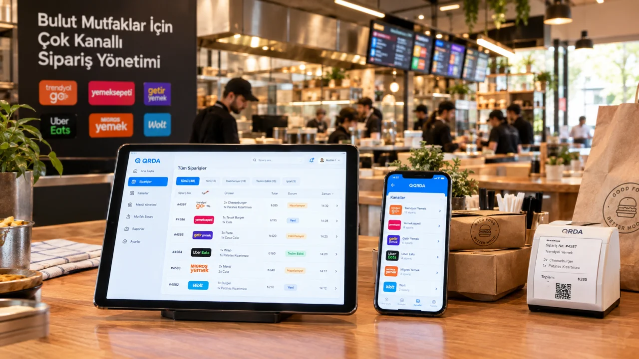 Tek Bir Mutfaktan Çoklu Sanal Markaları Komisyonsuz Yönetin